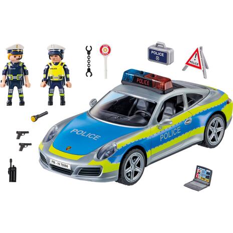Playmobil Porche 911 Carrera 4S αστυνομικό όχημα 36 τεμάχια (70066)